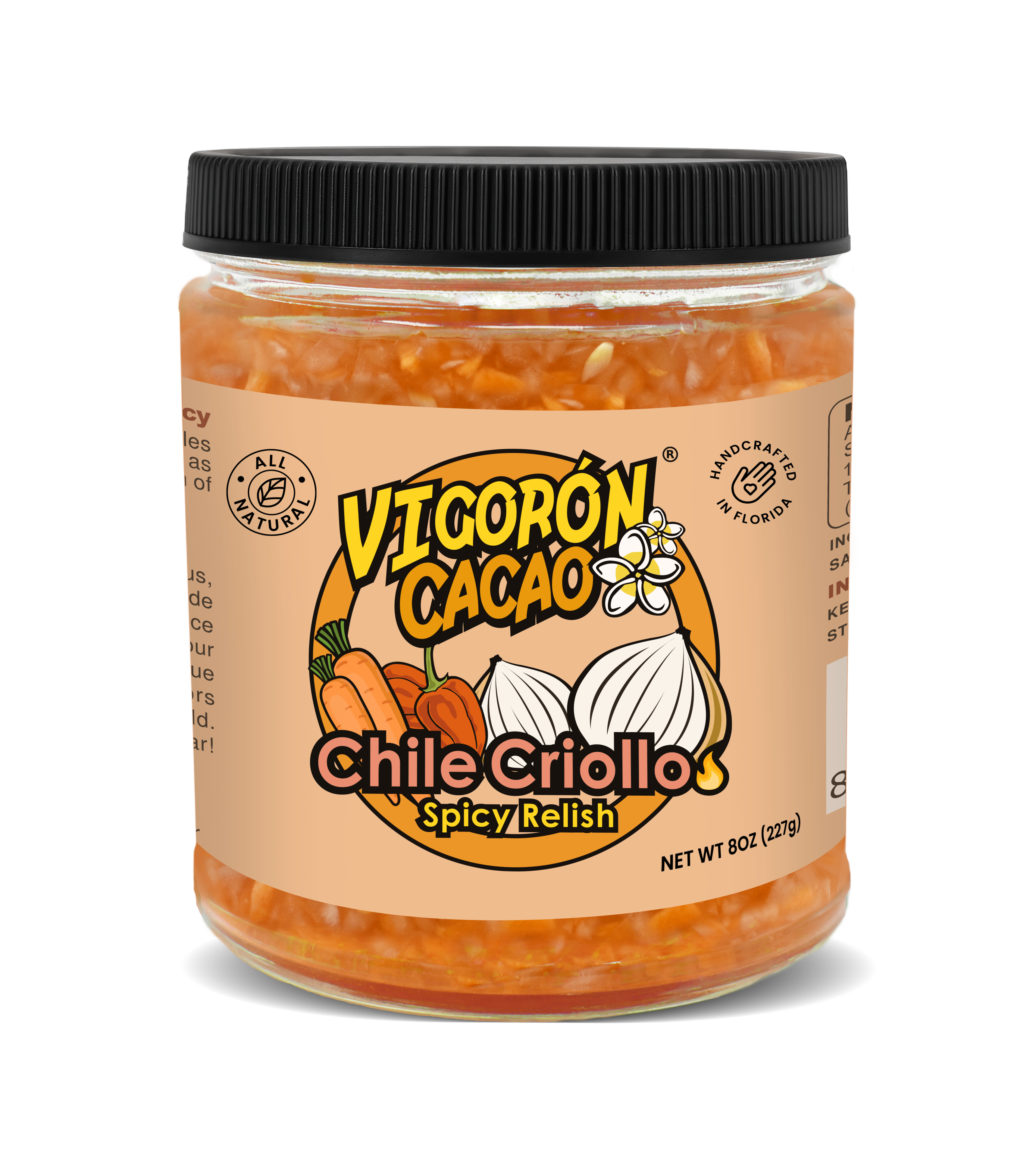 Chile Criollo Spicy Relish (8oz) | Vigoron Cacao Foods – Vigorón