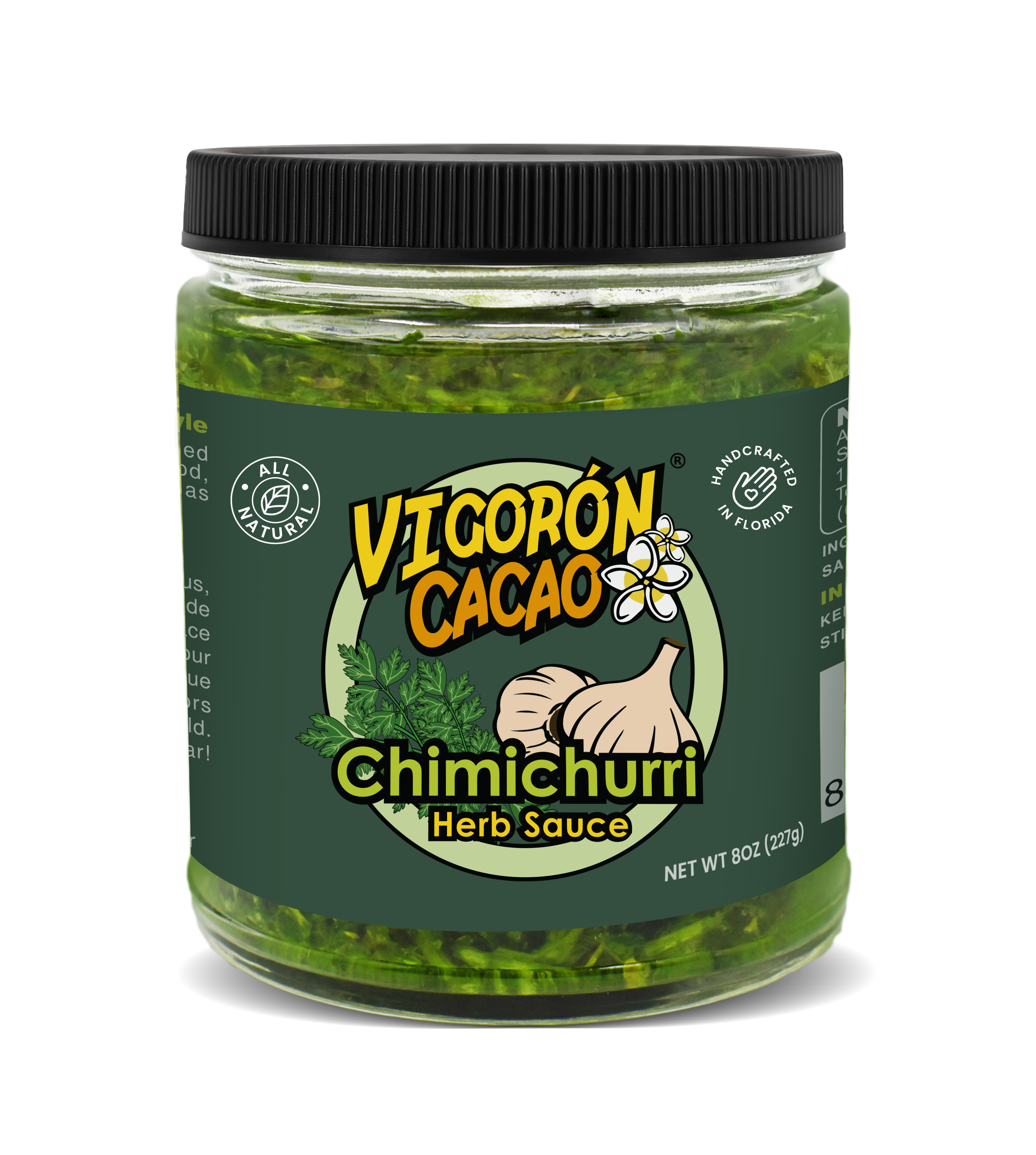 Fresh Chimichurri Herb Sauce (8oz) | Vigoron Cacao Foods – Vigorón