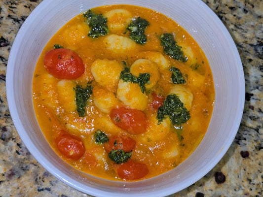 🍅 Gnocchi Pomodoro & Chimichurri