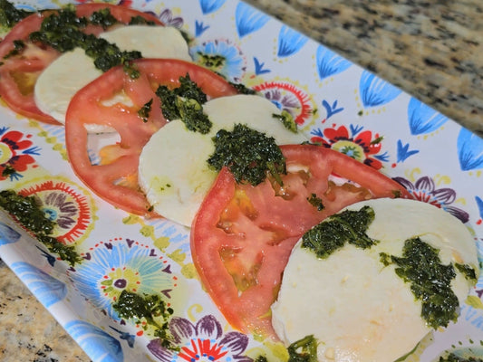 🍅 Caprese with Chimichurri