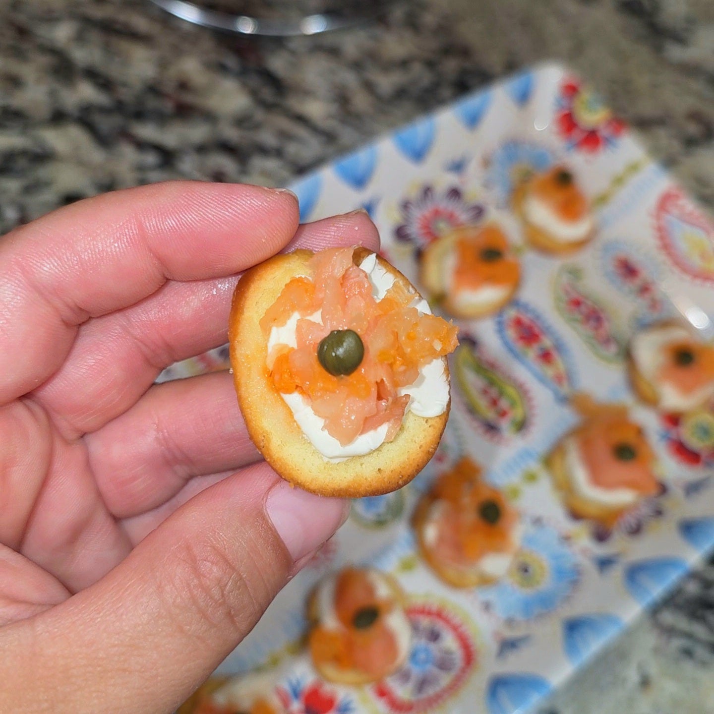 Chile Criollo Salmon Bites