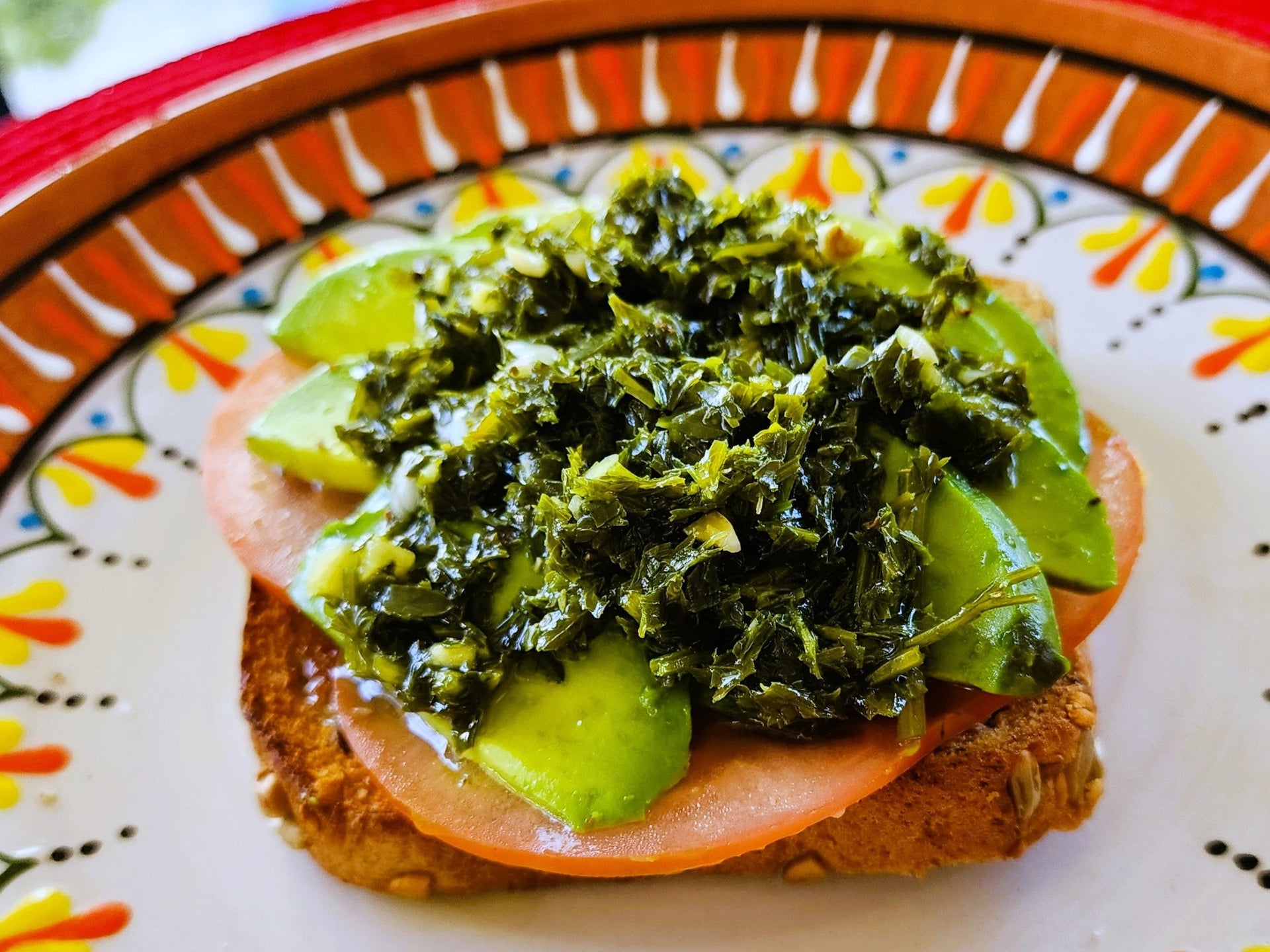 🥑 Chimichurri Avocado Toast