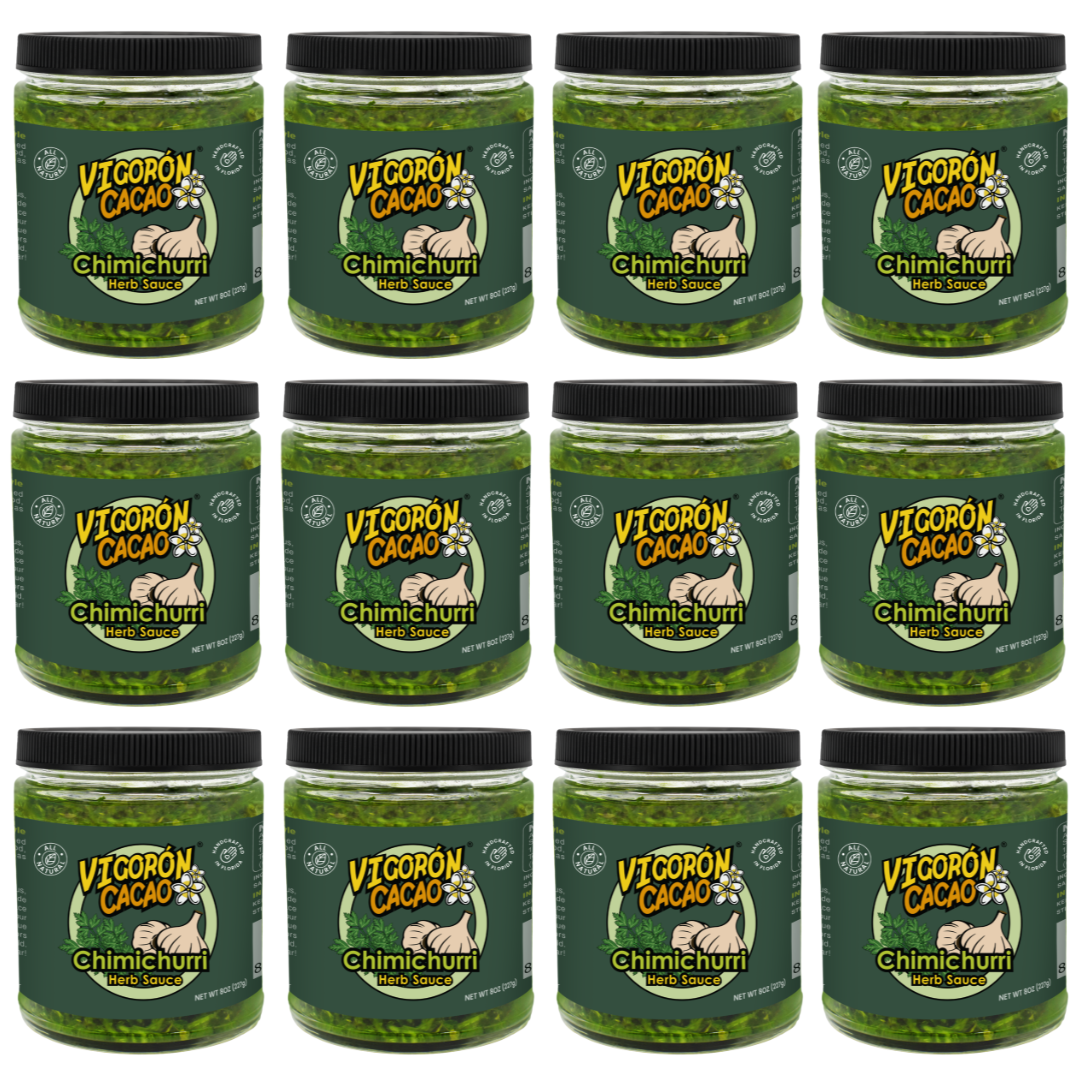 Chimichurri Herb Sauce Case - 12 Jars (8oz)