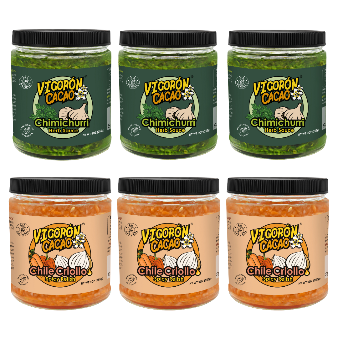 Chimichurri & Chile Criollo Half Case - 6 Jars (9oz)