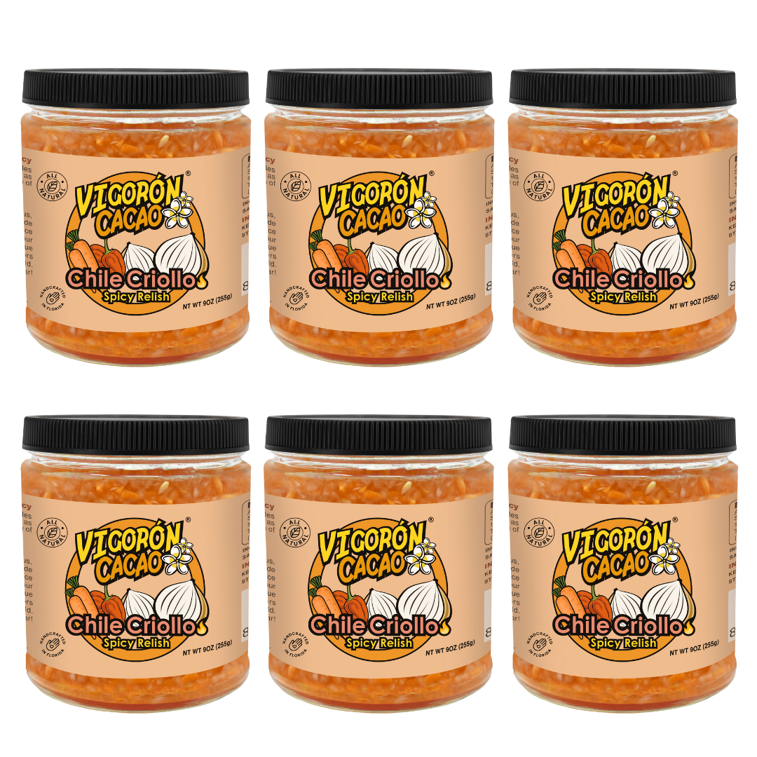 Chile Criollo Half Case - 6  Jars (9oz)