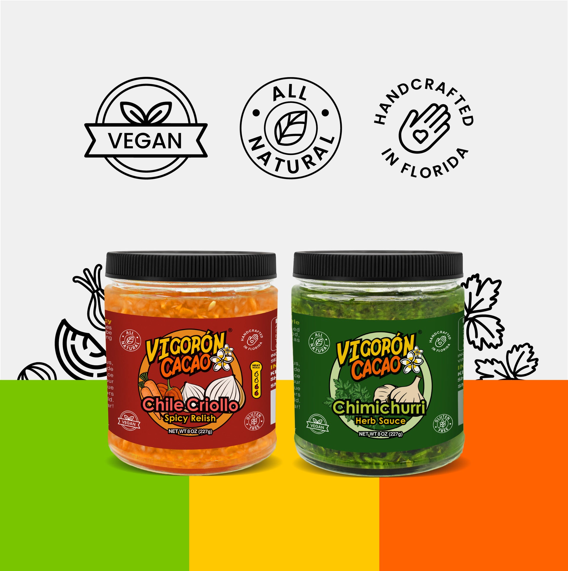 Chimichurri & Chile Criollo Sauce Combo (8oz)