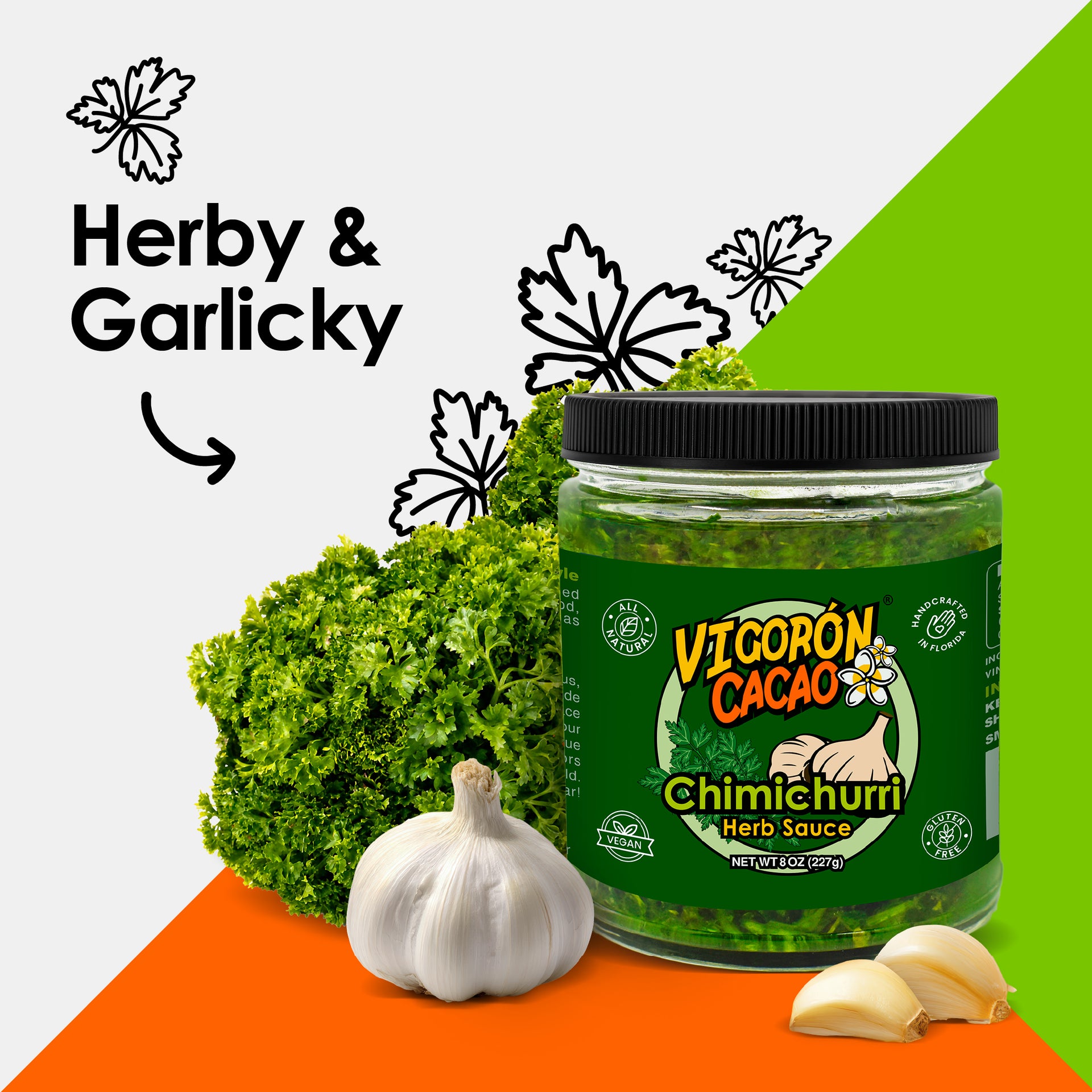 Fresh Chimichurri Herb Sauce (8oz)