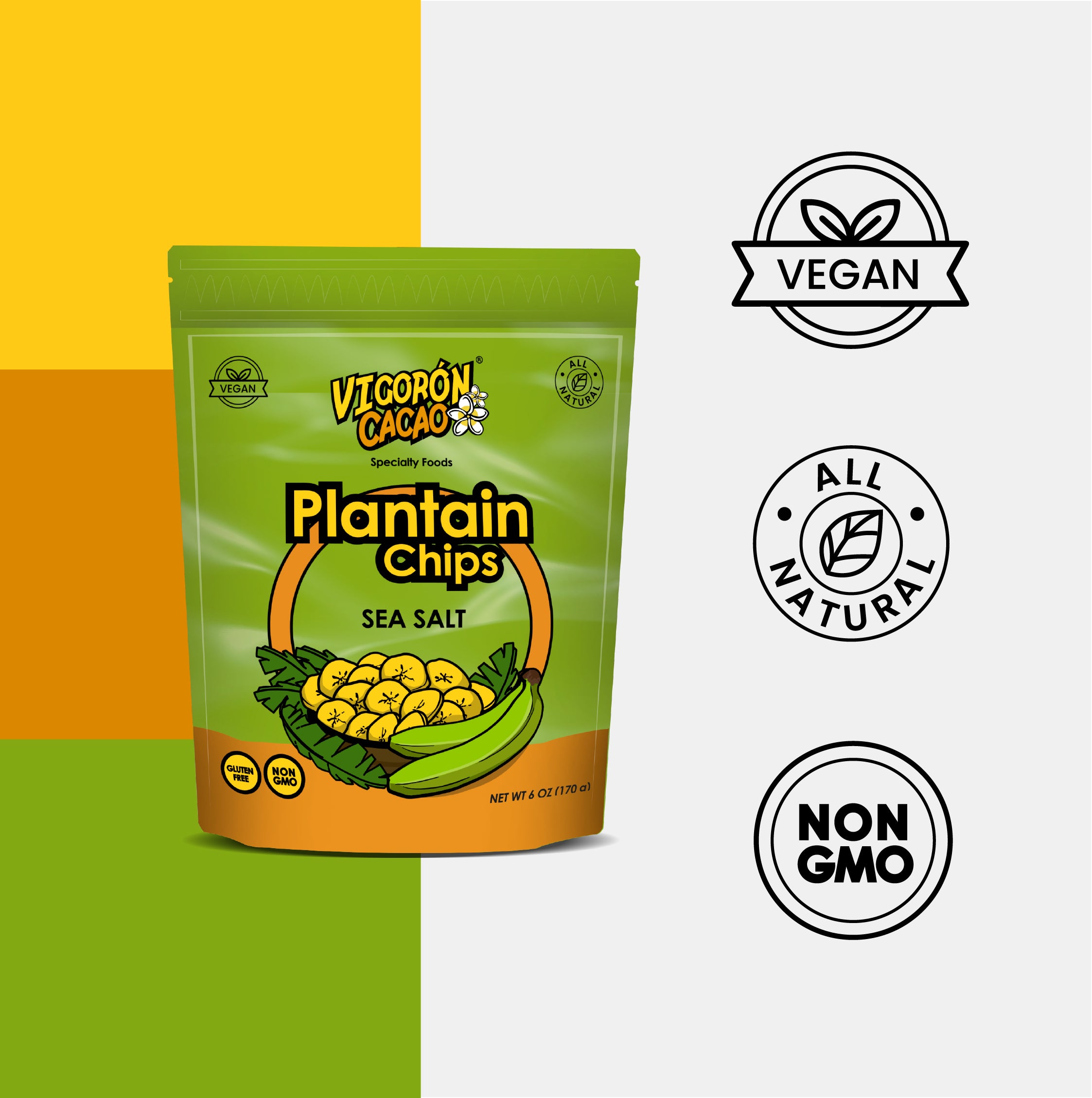 Plantain Chips (6oz) | Vigoron Cacao Foods – Vigorón Cacao®