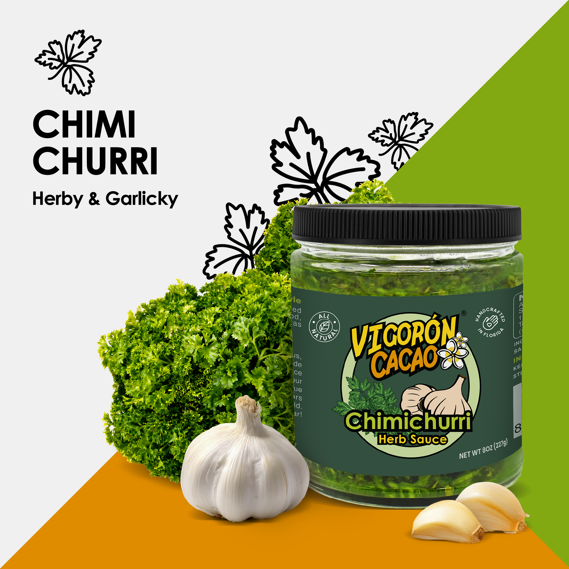 Fresh Chimichurri Herb Sauce (8oz)